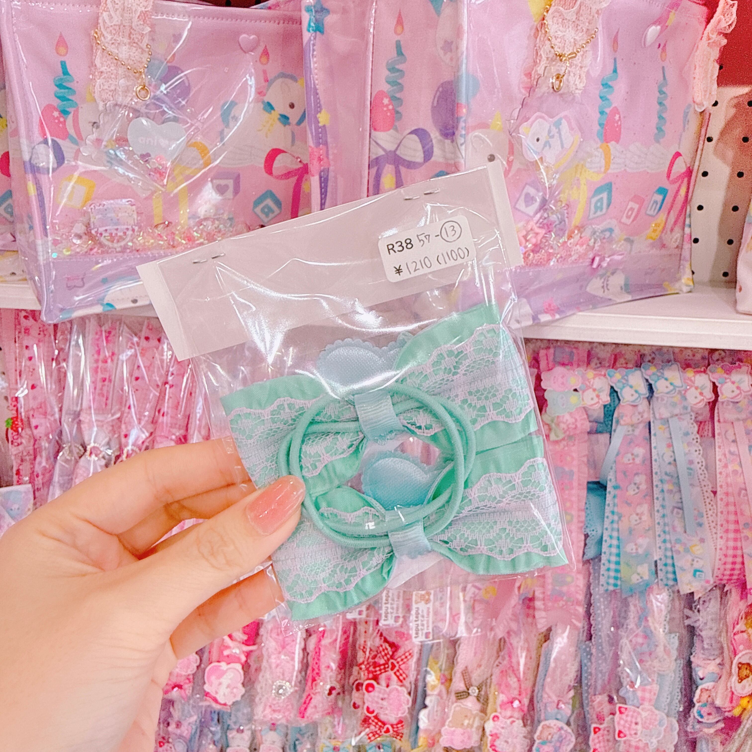 【R38】57-13ツインヘアゴム