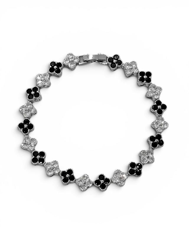 FLOWER LINK BRACELET【Monotone】