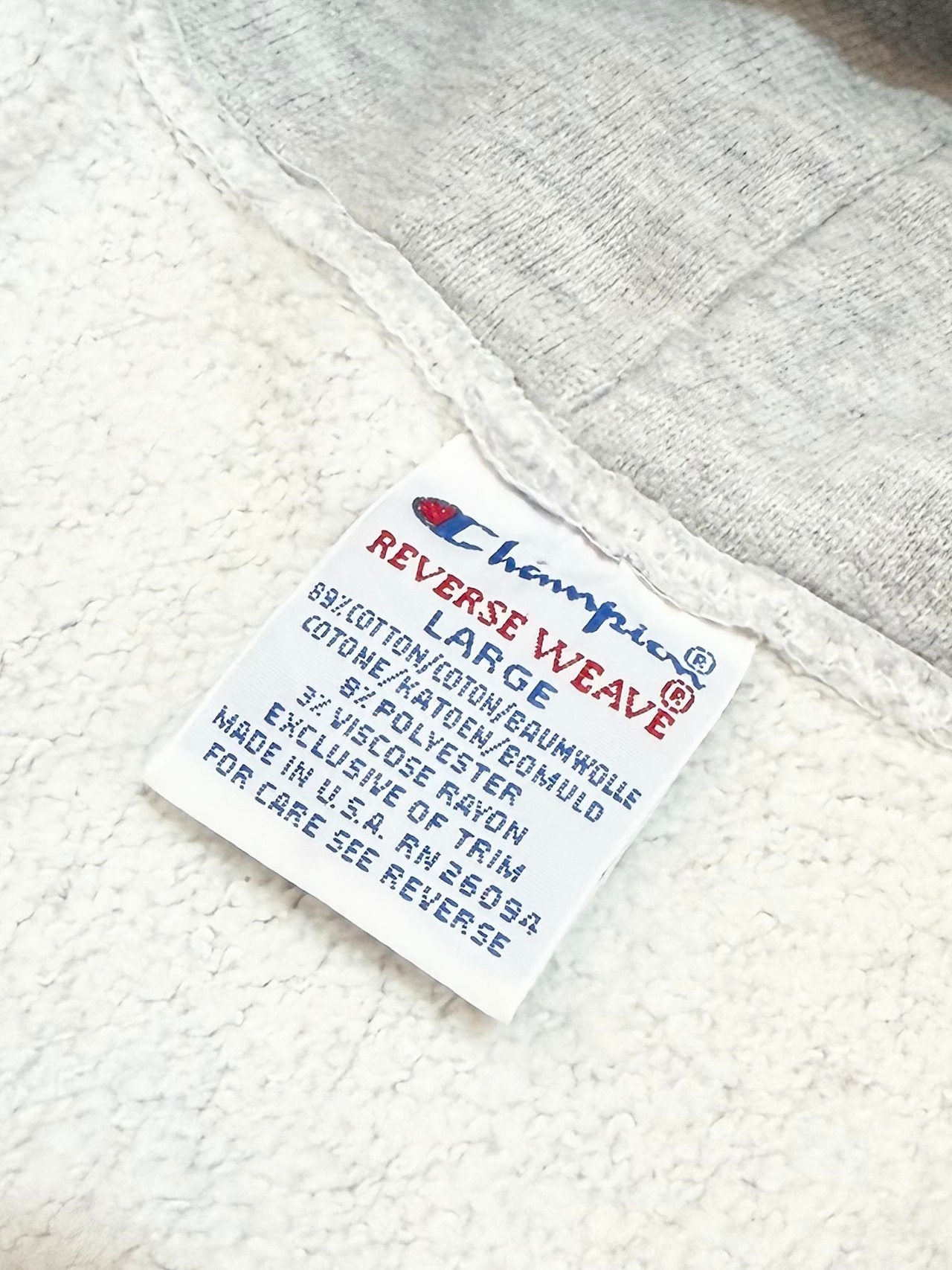 90s Champion REVERSE WEAVE HOODIE MADE IN USA Size L