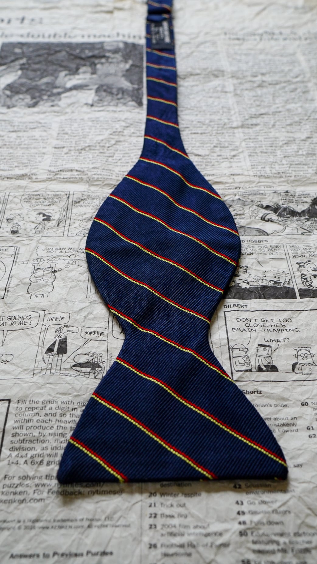 1960s】BROOKS BROTHERS ブルックスブラザーズ レップボウタイ 《黒