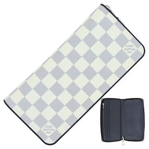 Unused LOUIS VUITTON ルイヴィトン ジッピーウォレットヴェルティカル ダミエアズール コースト 長財布 限定 N62632 未使用