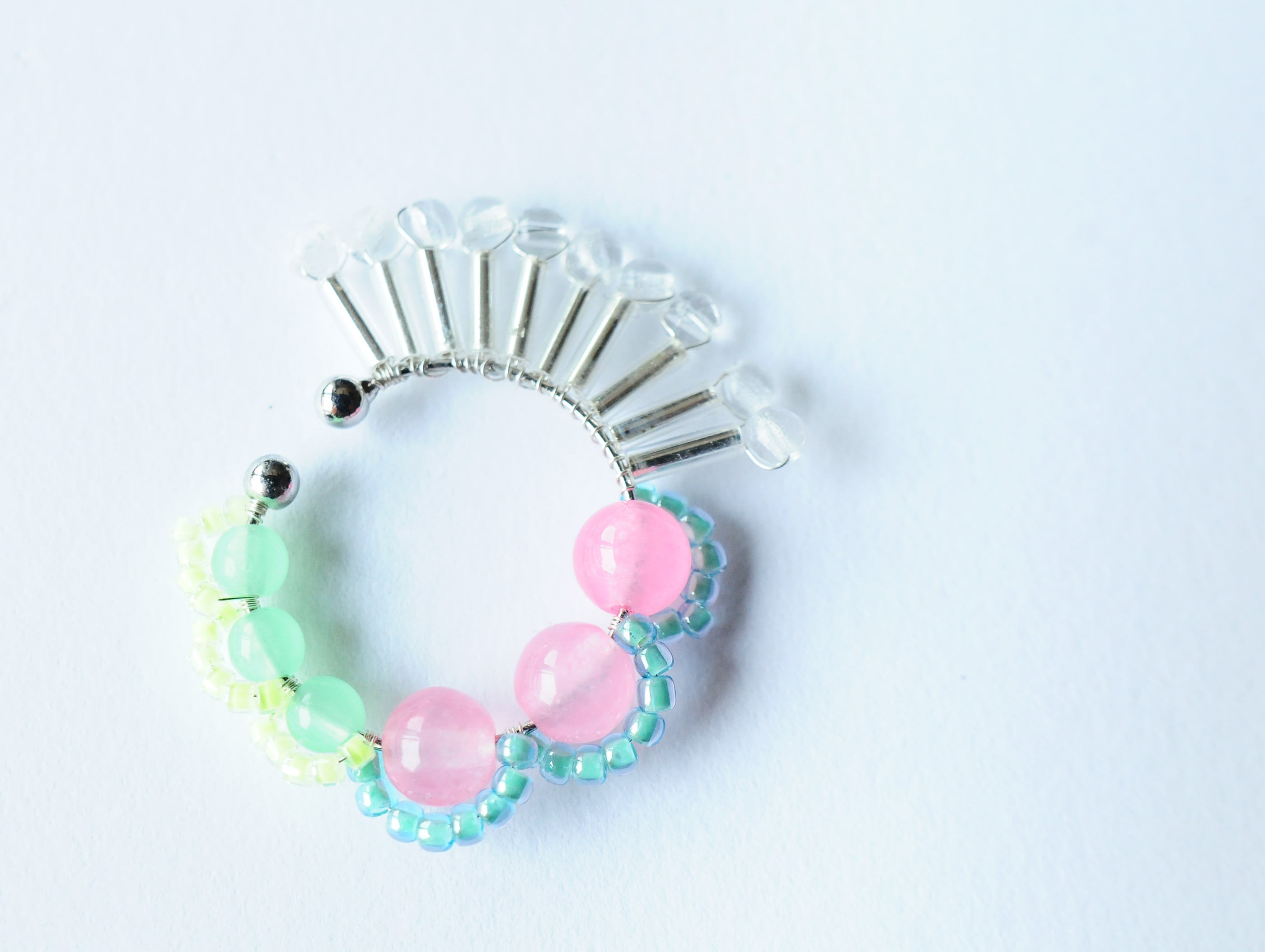 ＜Rollo～イロヅクビジュー～＞イヤーカフ『 ハミングバード/hummingbird 』<L>