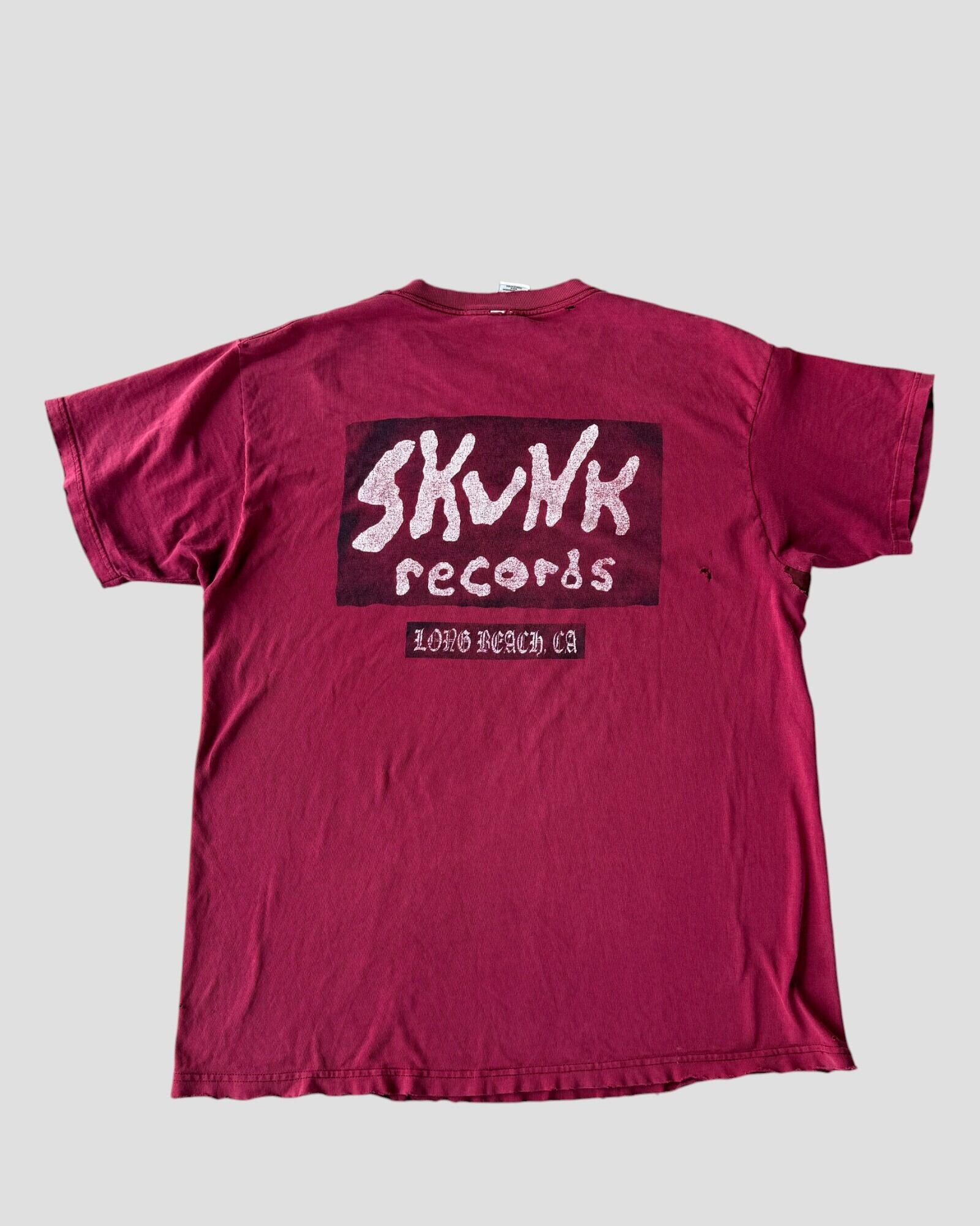 90s 00s skunk records Sublime Tシャツ XL ネイビー vintage old