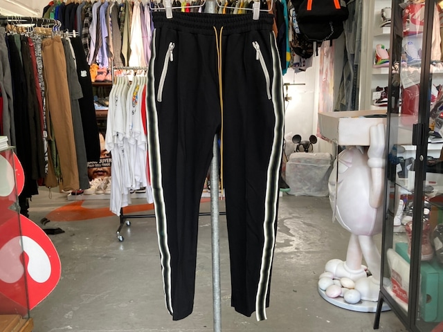 RHUDE SIDE LINE TRACK PANTS LARGE 100KG7876