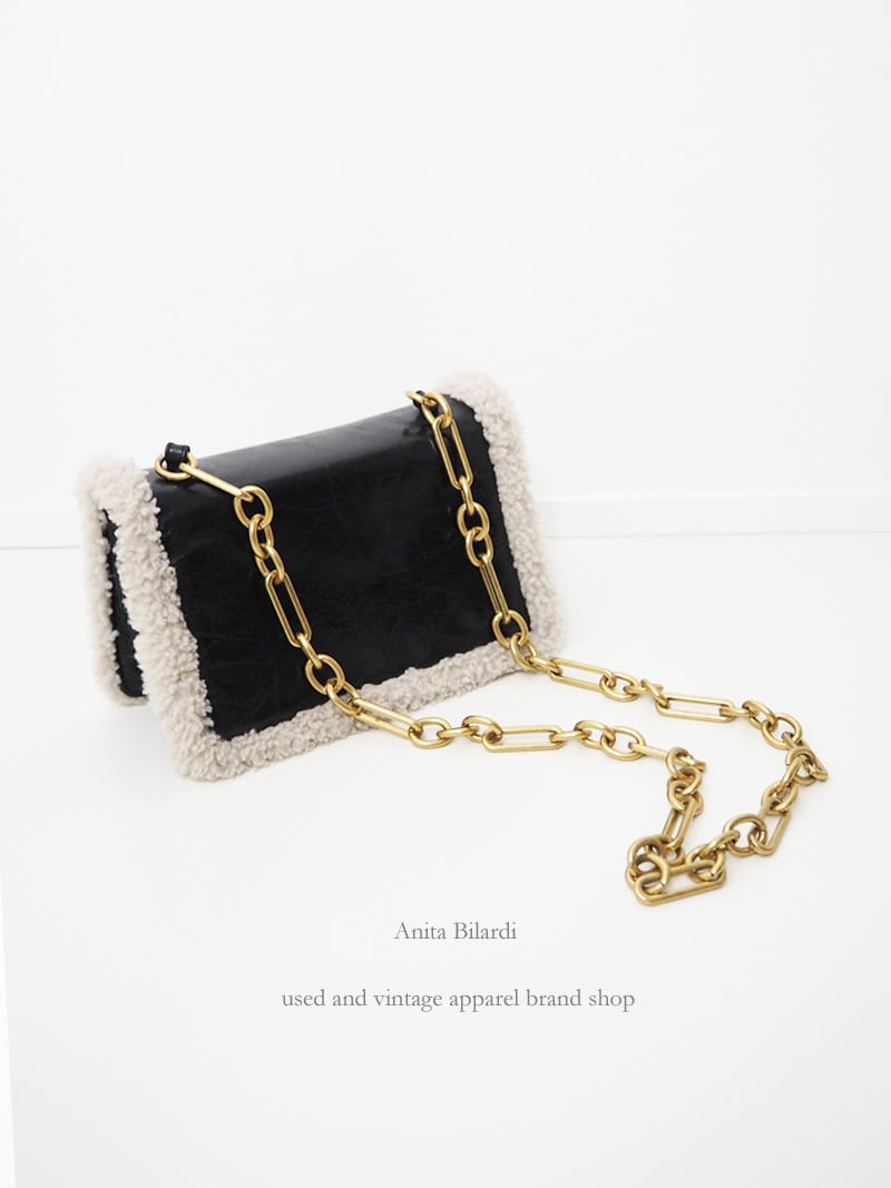 2020 / Anita Bilardi (アニタビラルディ) チェーンムートンバッグ