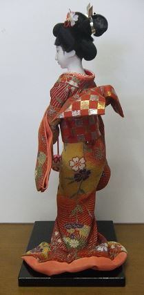 日本人形 まり 赤 Japan Ningyou Japanese doll | 額縁・絵画の平和堂