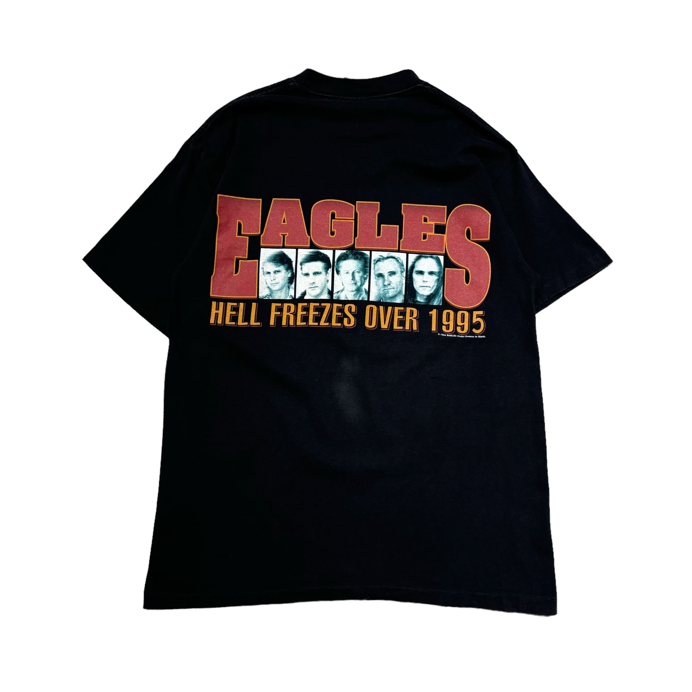EAGLES Hell Freezes Over WORLD TOUR T-shirt L | one day EAGLES Hell Freezes Over WORLD TOUR T-shirt L | one day