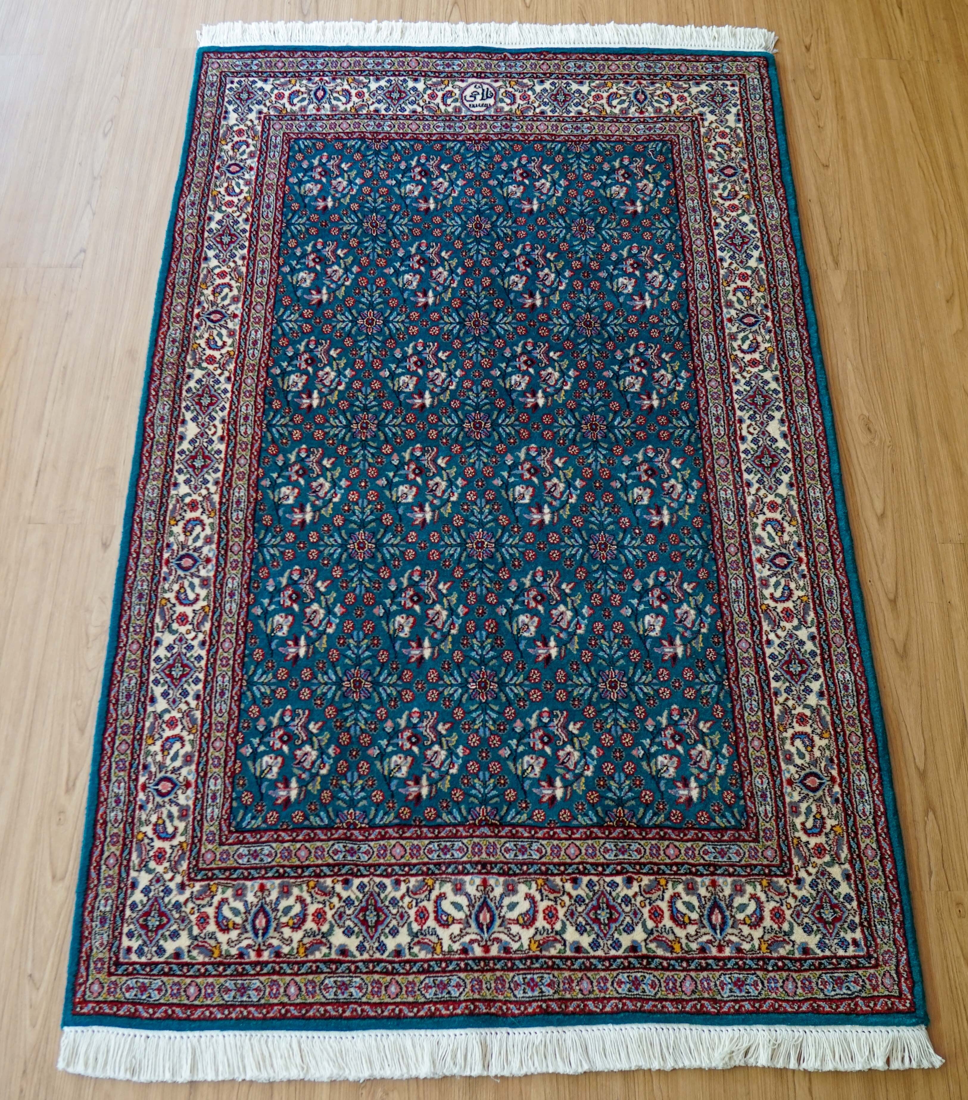 154×97cm ペルシャ 手織り絨毯　ムード産 154×97cm ペルシャ 手織り絨毯 ムード産 | Decorworks