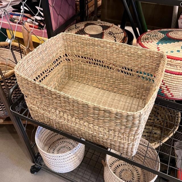シーグラススクエアバスケット Lサイズ 家具 インテリア 収納 小物入れ バスケット シーグラススクエアバスケット Lサイズ 家具 インテリア 収納 小物入れ バスケット