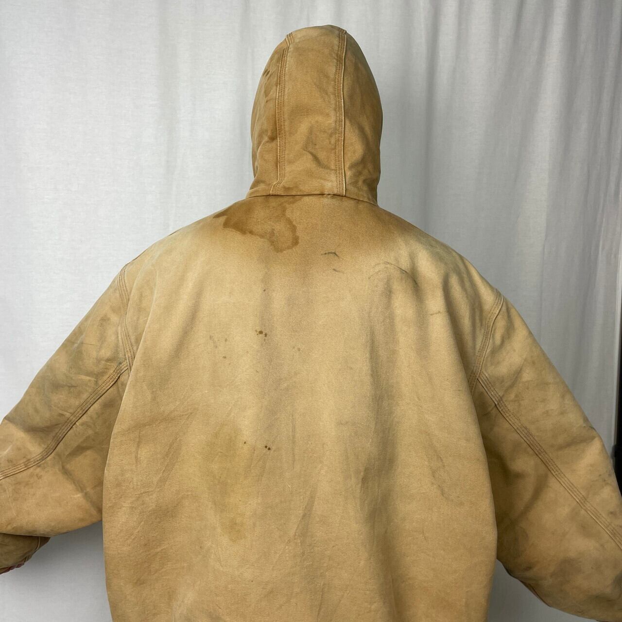 Carhartt ベージュ フード付きジャンパー XL s-l400.jpg