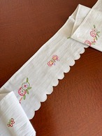 刺繍　棚飾り　色刺繍　ハンドメイドインテリア　野花　12clek23-1