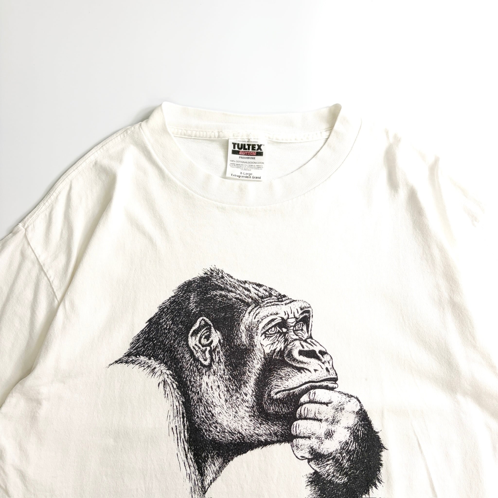 90s Humani-Tees Gorilla Print Tee