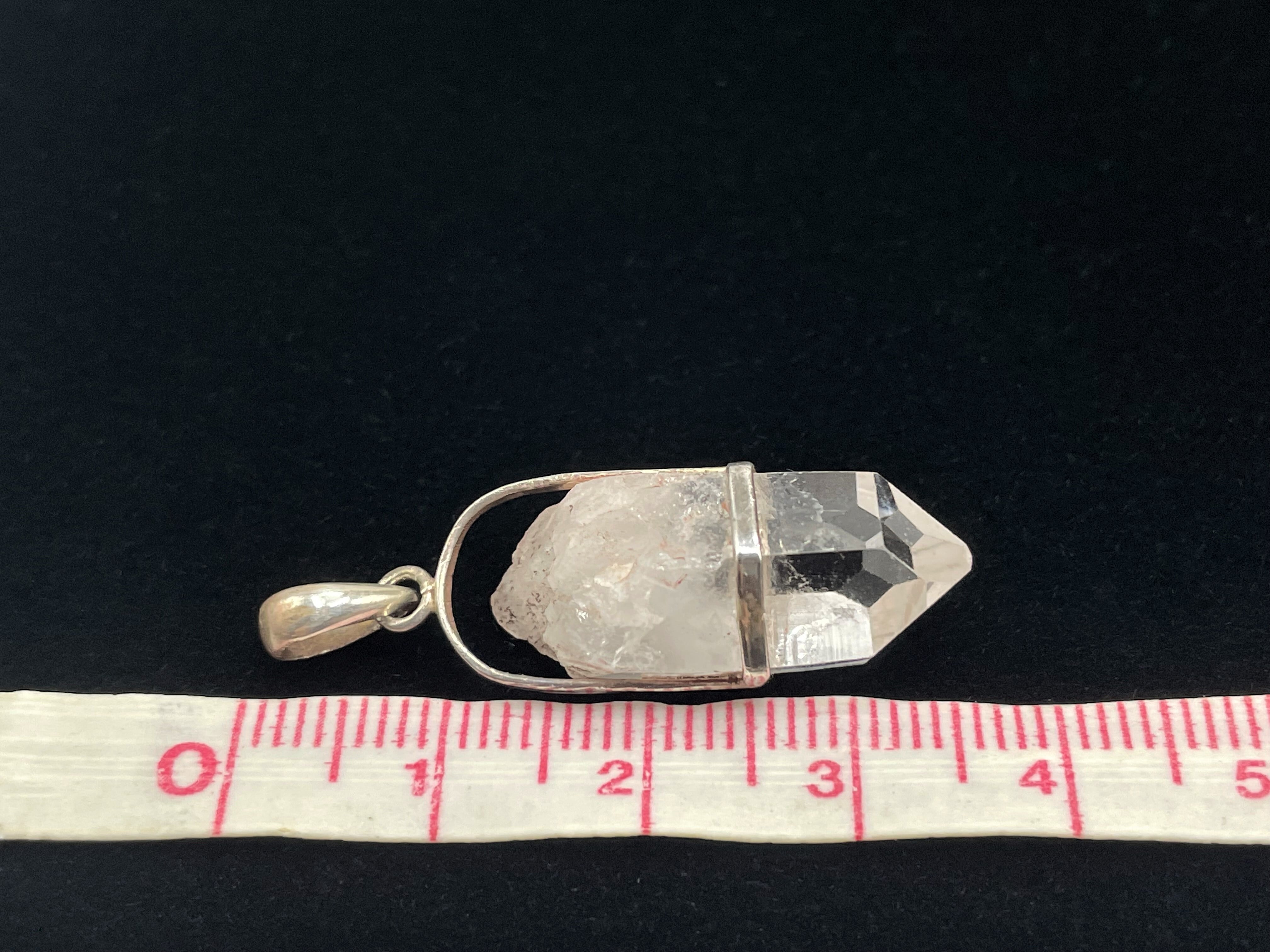 シルバーペンダントトップ（ガネーシュヒマール水晶） | DantaliaN