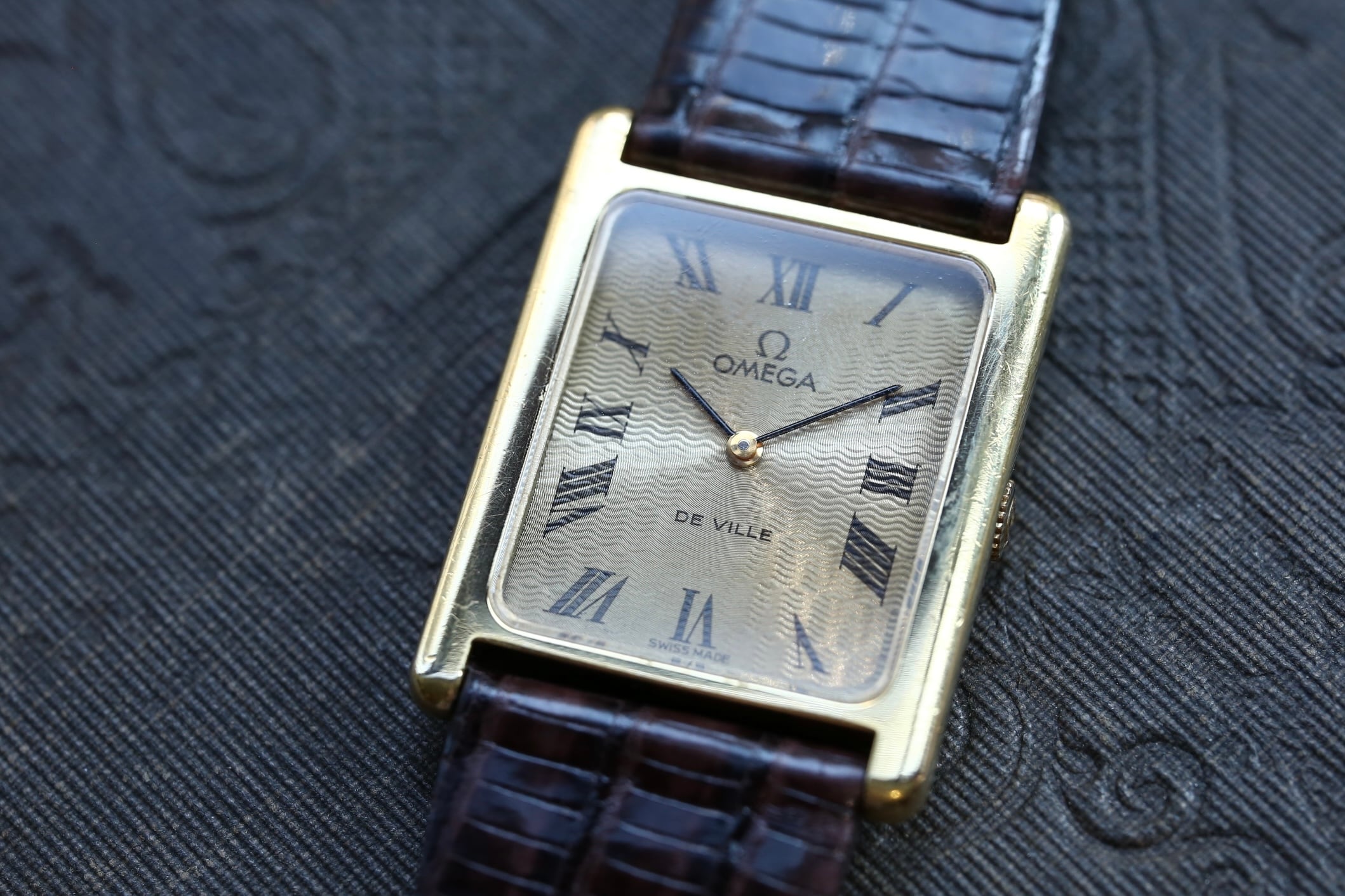 【OMEGA】 1970's オメガ デビル レクタンギュラー ローマン