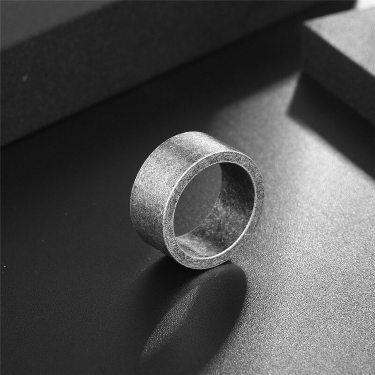 Retro Silver Color Plane Ring / レトロ シルバーカラー プレーン リング