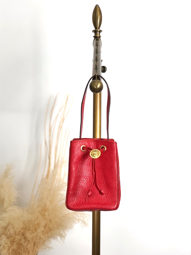 Christian Dior クリスチャン ディオール ショルダーバッグ ブラック ターンロック レザー ミニバッグ vintage ヴィンテージ オールド rz2umb