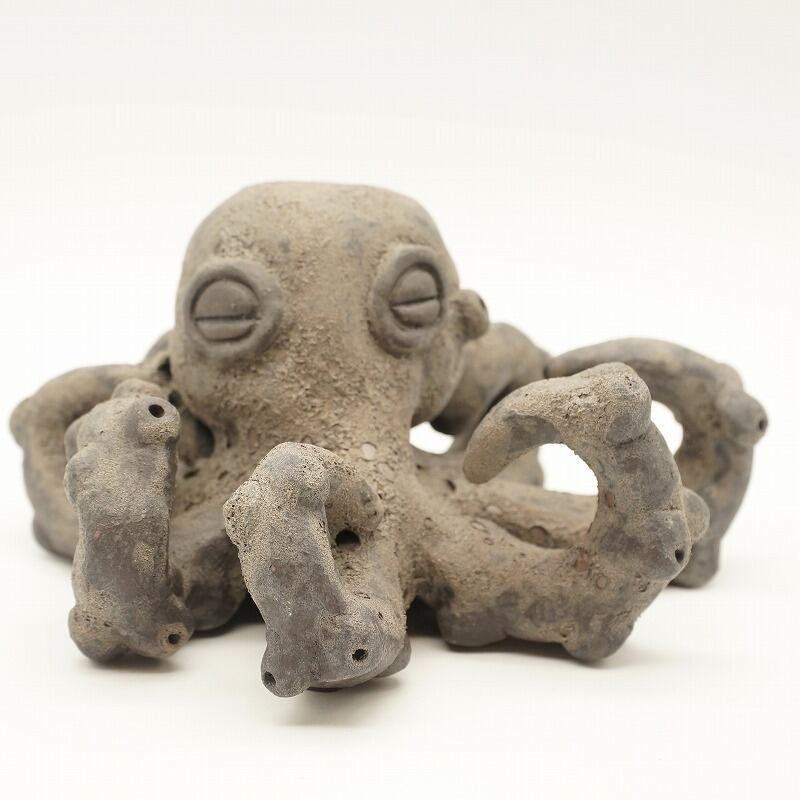 たこのオブジェ【369（みろく）】 | 沖縄の工芸品 うぃーりきさん