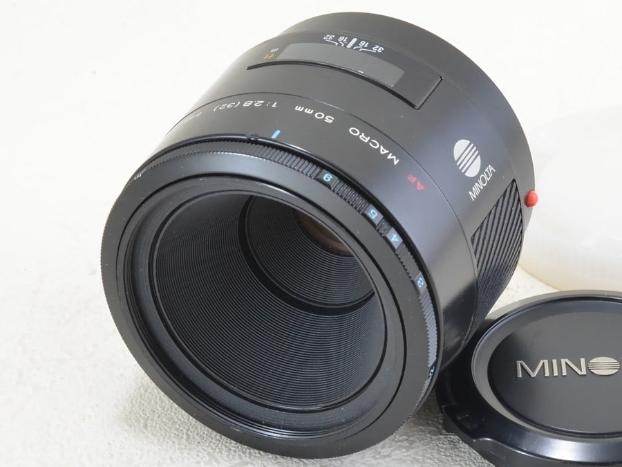 MINOLTA LENS set♪AF MACRO 50mm F2.8