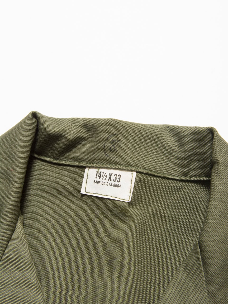 【80s vintage】U.S.ARMY deadstock utility shirt(87年納品アメリカ軍ユーティリティシャツ)9b