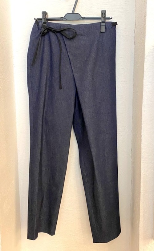 Denim Wrap Pants　Indigo