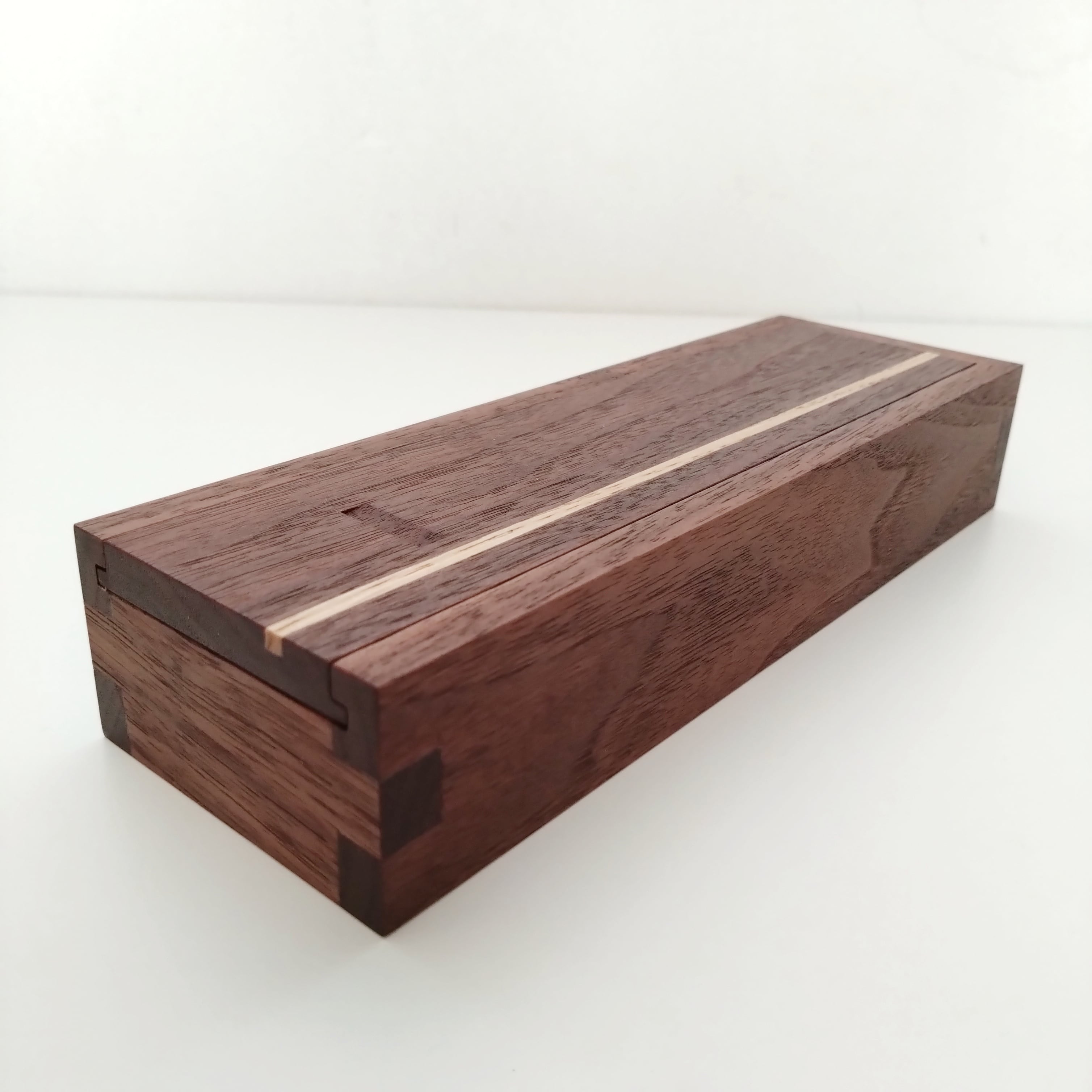 木製無垢ペンケース  ローズウッド chisui_cpcbw-s