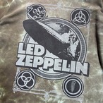 LED ZEPPELIN バンドTシャツ　タイダイ染　ベージュ　レッドツェッペリン