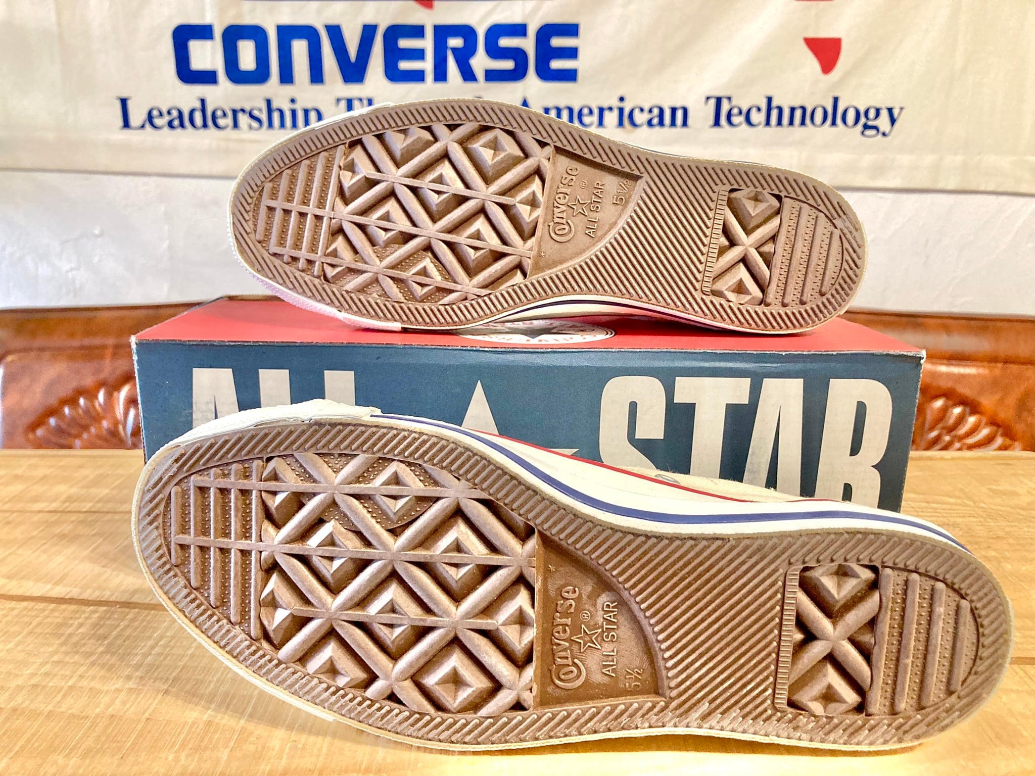 90年代コンバースオールスター24cm 80-90年代製 デッドストック CONVERSE コンバース オールスター HI