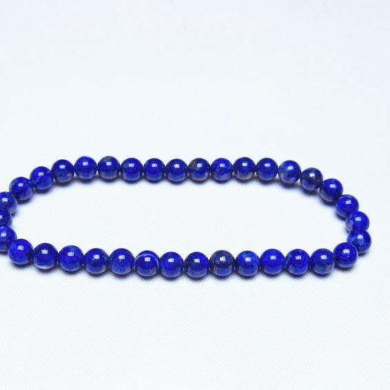 ラピスラズリ ブレスレット 5mm 一点物 メール便可 [M便 1/10] 111-48349