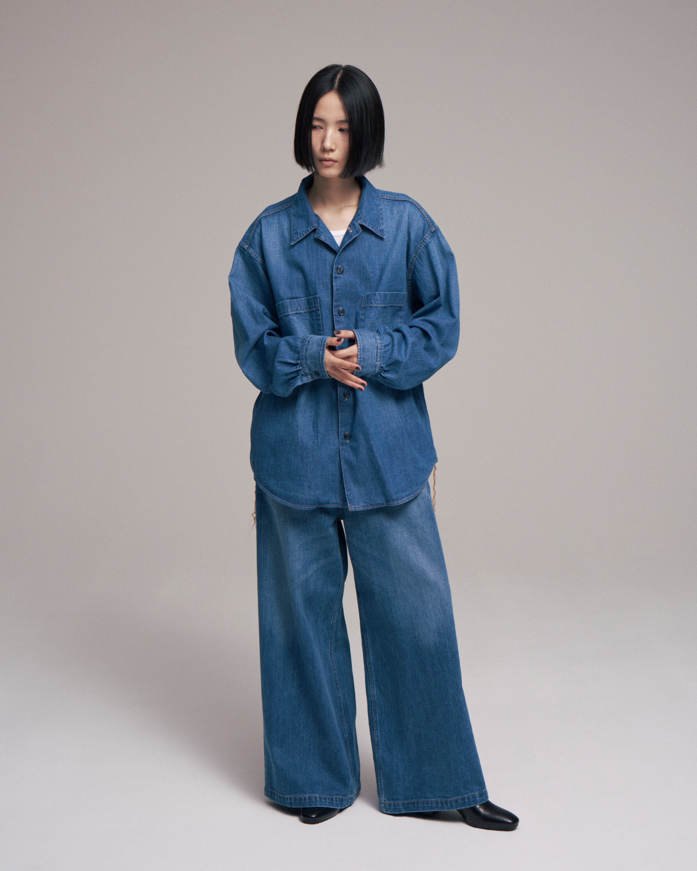 superNova. Baggy jeans - Old vintage wash / Mid indigo | novastore