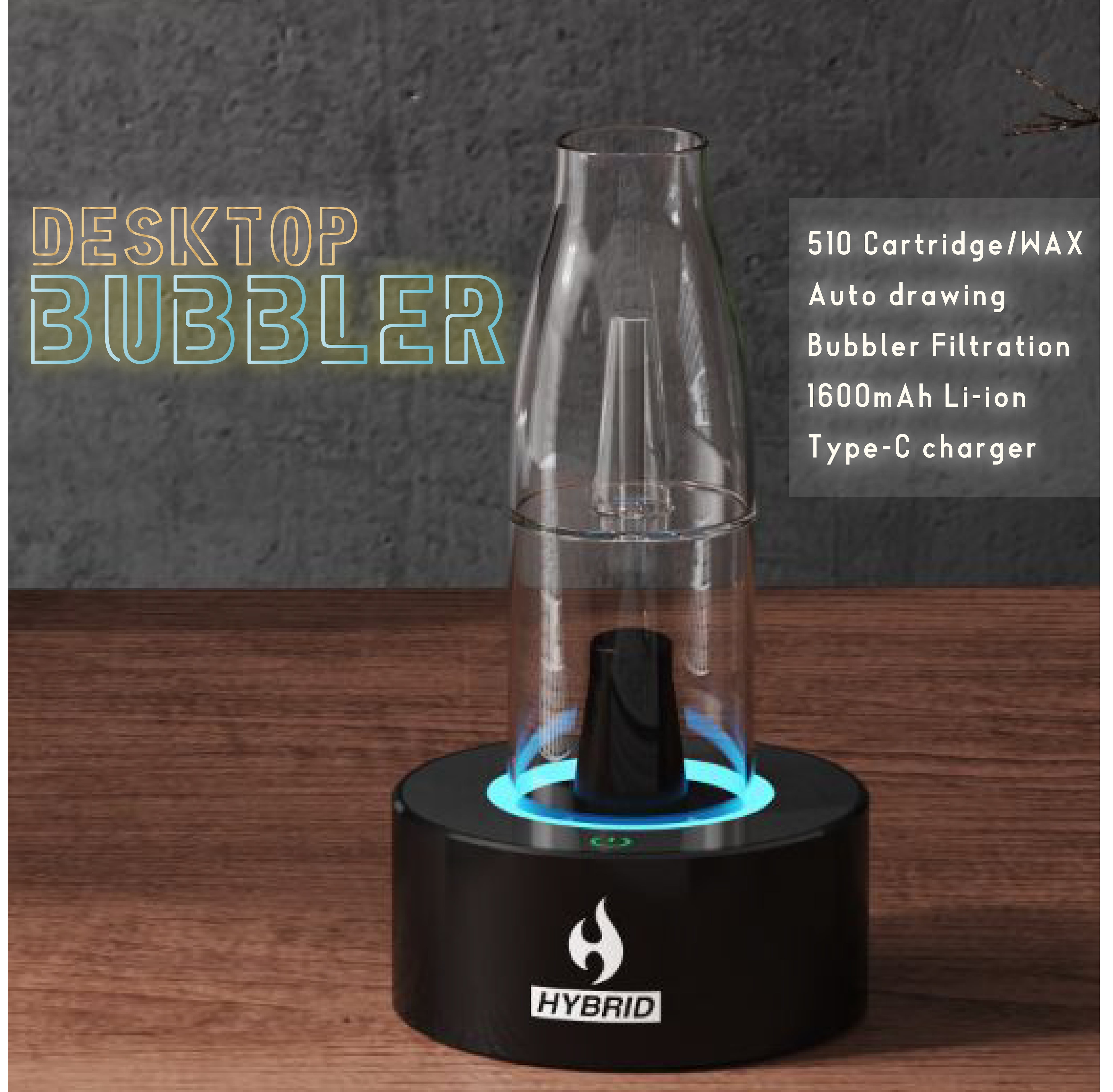 Hybrid Duo / Desktop Bubbler 低電圧1.8V実装/日本仕様 | CANNABIS JAPAN