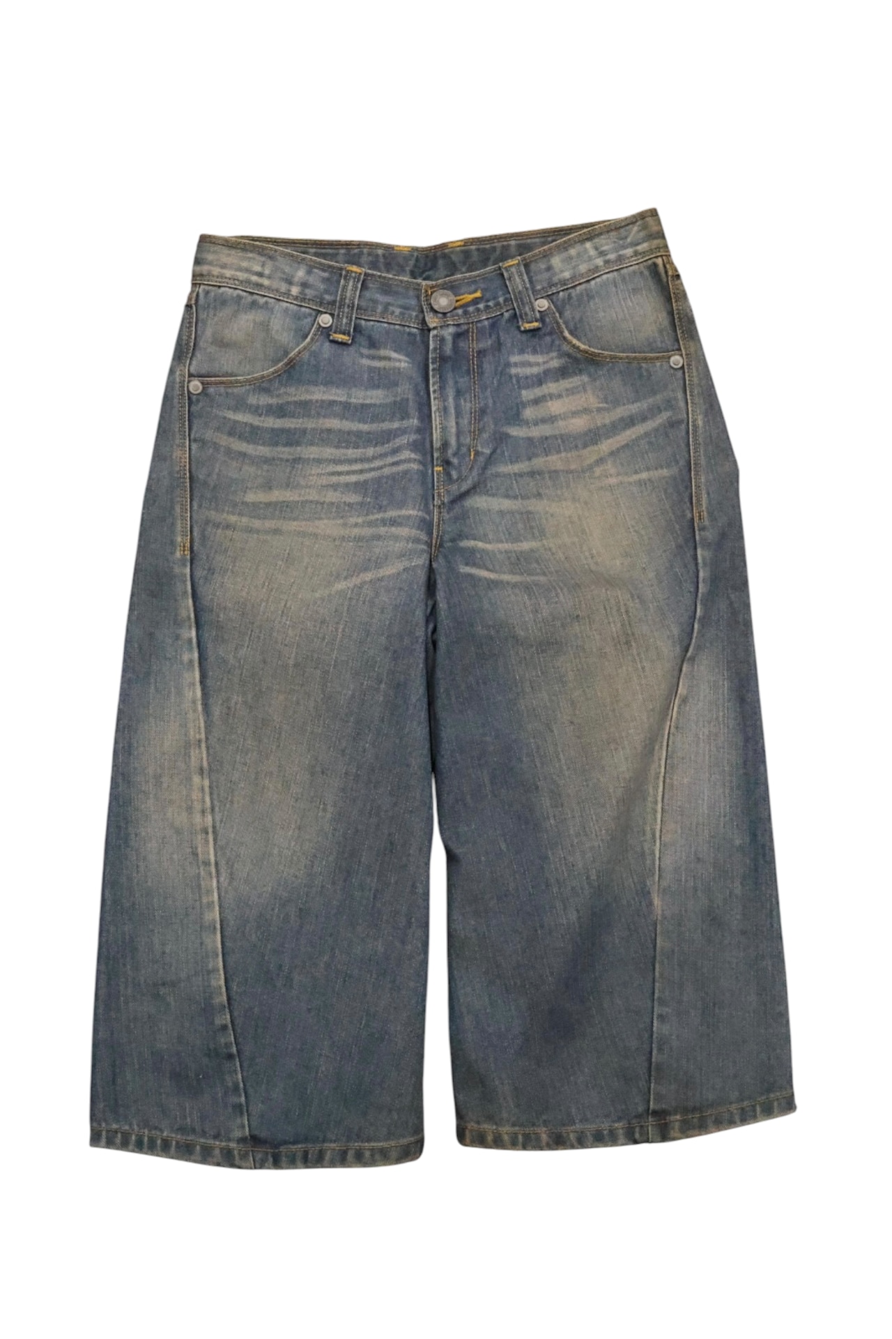 90’s Engineered Jeans Wide Cropped Denim