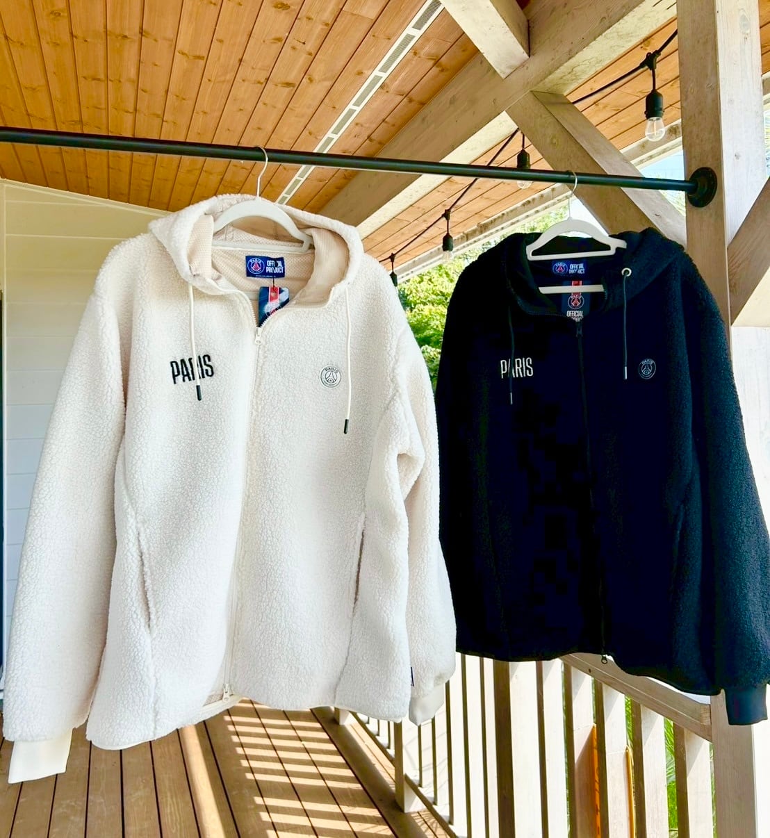 パリ・サンジェルマン ボアジップフーディ ￥22,800(25,080)