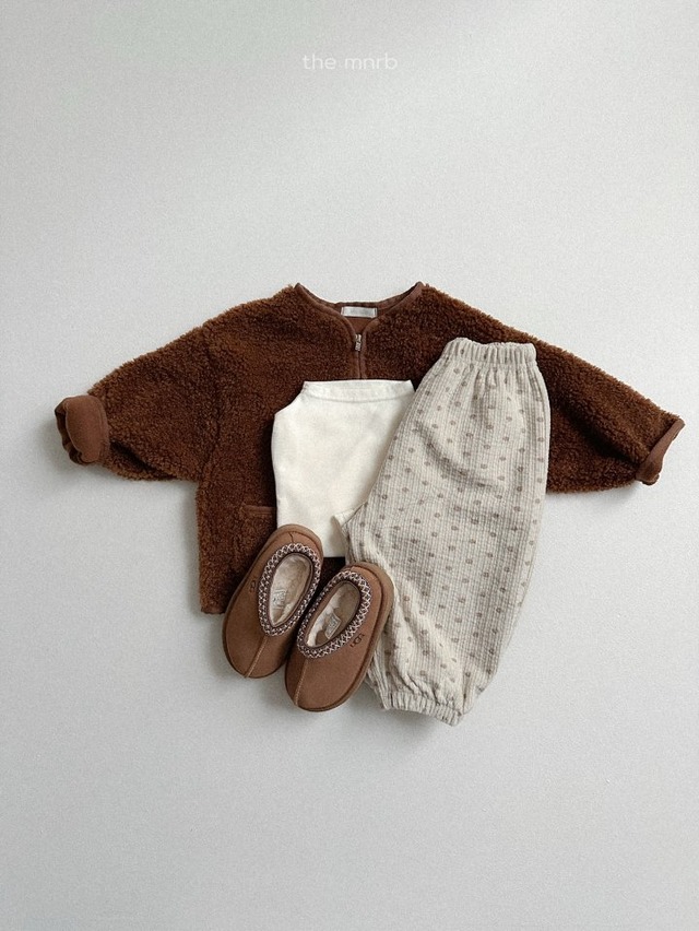 minirobe25wn_Teddy Bear Zip-Up