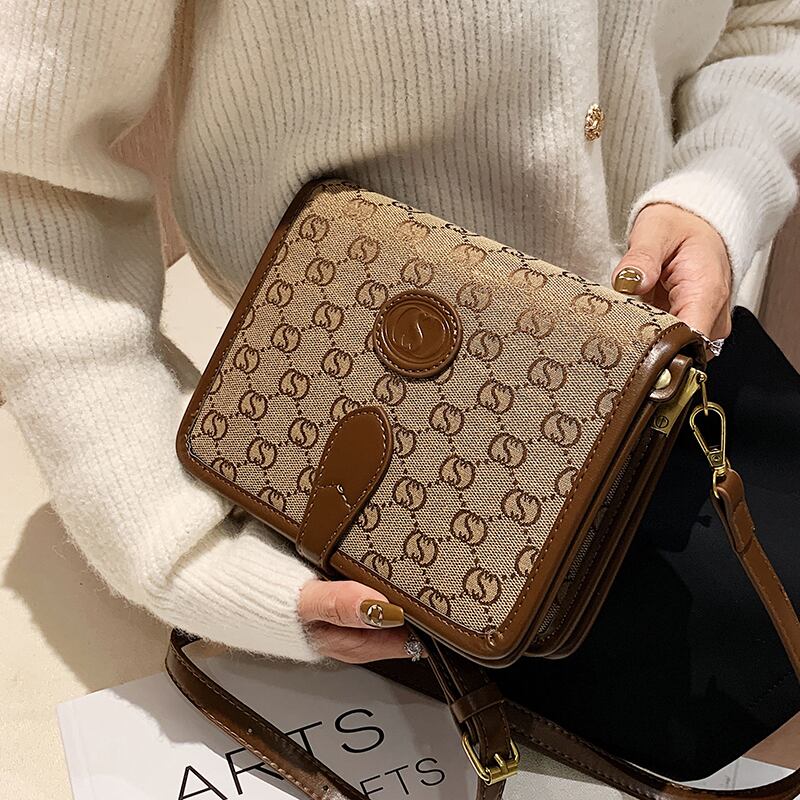 スタイルオータムウィンター 秋物 冬物 スクウェア メッセンジャーバッグ 手作りハンドバック53720915154