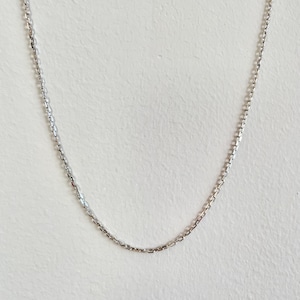 【SV1-25】16inch silver chain necklace