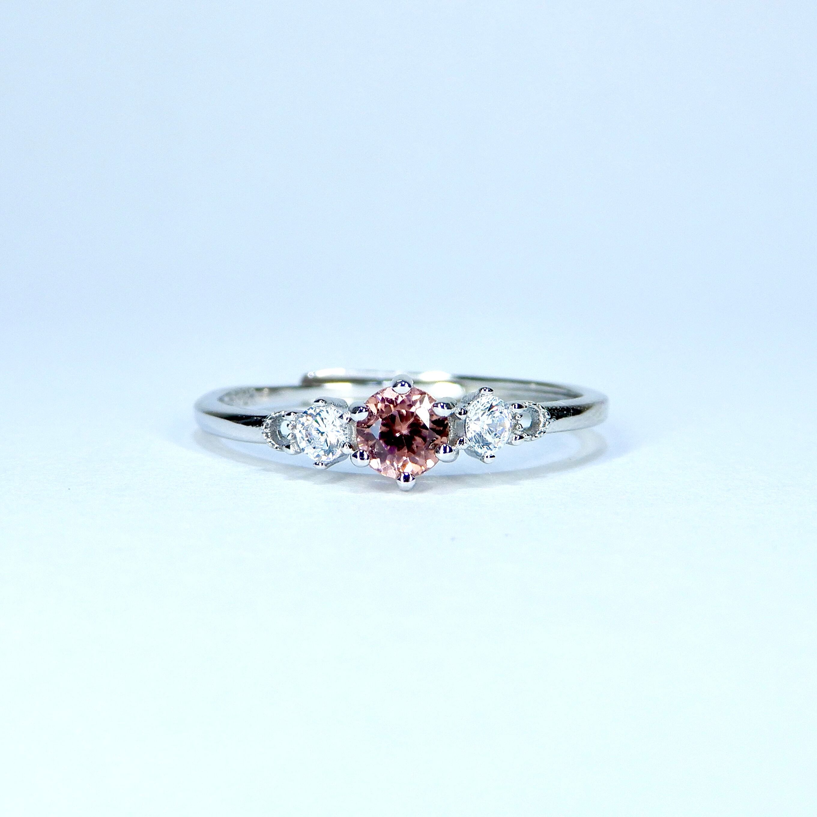 プラいちRing♦︎ピンクジルコン♦︎
