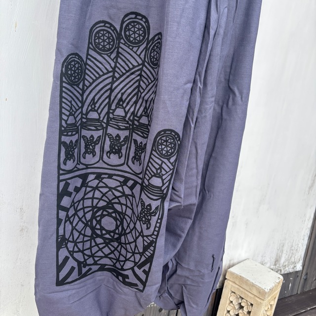 ハムサプリントユニセックスアラジンパンツ