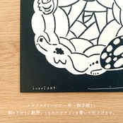 アートポスター 版画 フレーム無し おしゃれ 人気 北欧 風水 玄関 絵 正方形 インテリア 花 モダン 白 龍 バラ