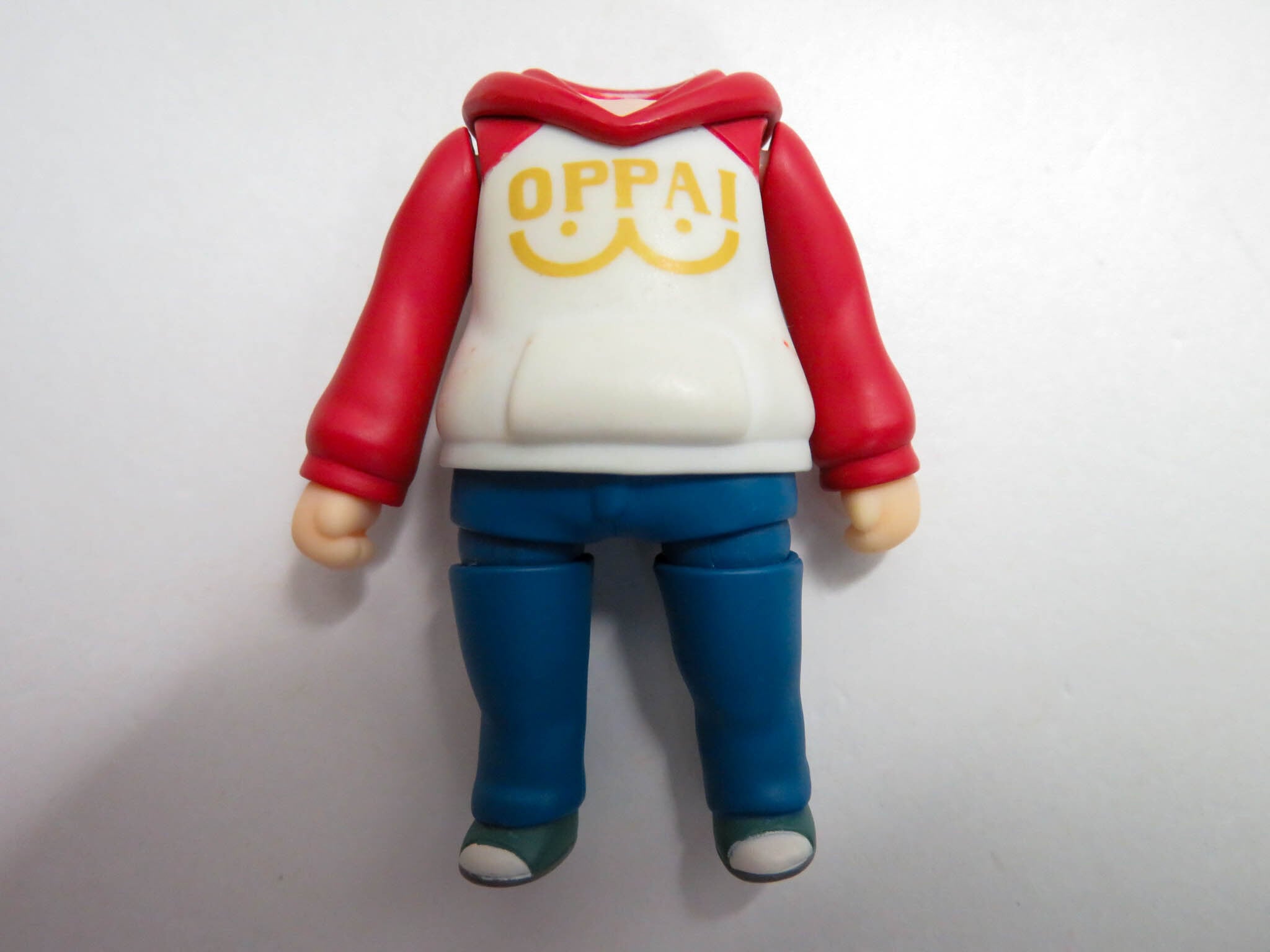ねんどろいど 1081 ワンパンマン サイタマ OPPAI パーカー ver. 再入荷（A－ランク）【1081】 サイタマ OPPAI パーカーVer. 体パーツ