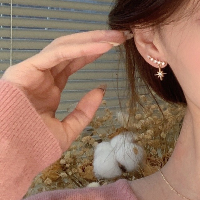 スターダスト ジルコンピアス AC43