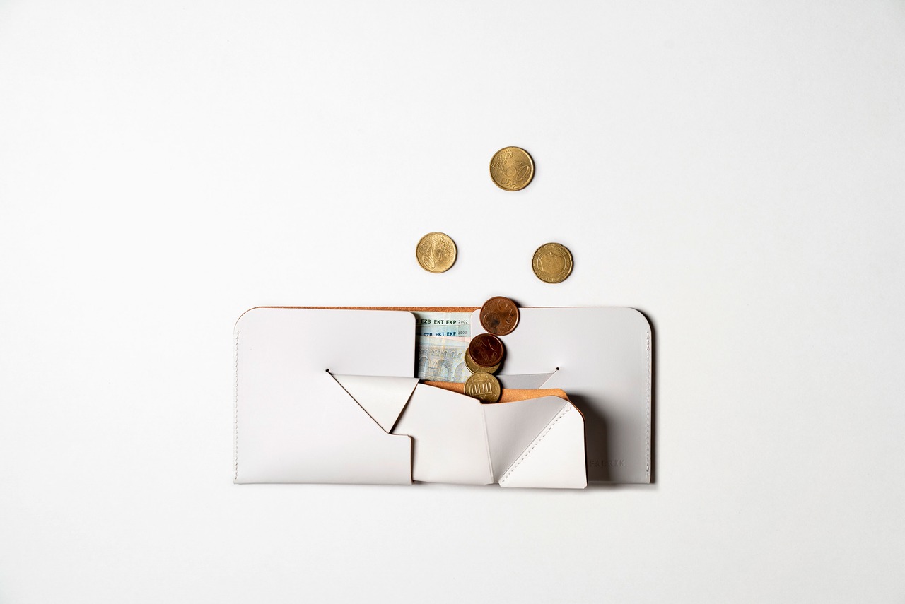 コインケースが取り外せる財布　BI-FOLD WALLET & [FLIP] / CHOCOLATE
