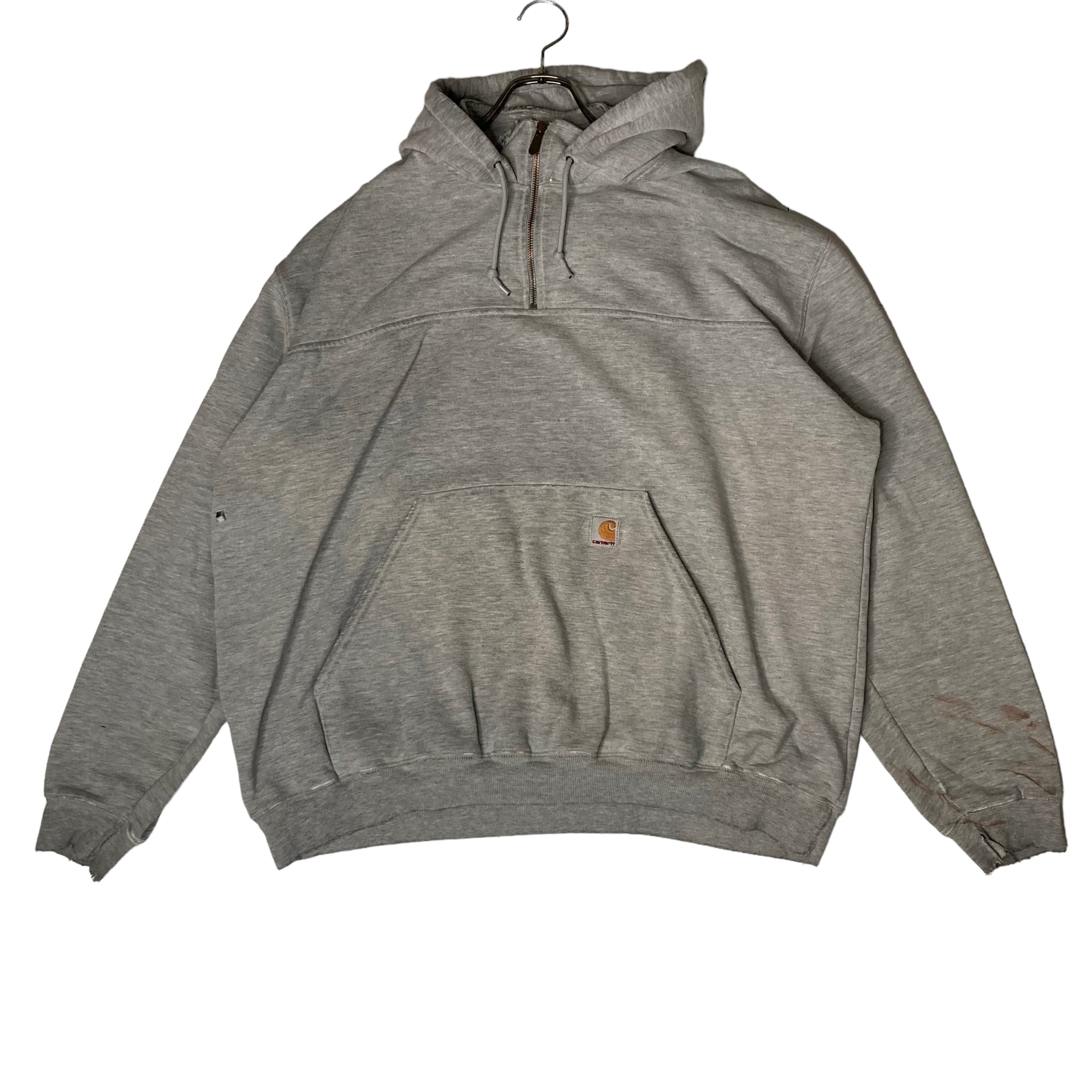 Carhartt ハーフジップスウェット 2XL ブランドタグ | 古着屋OLDGREEN