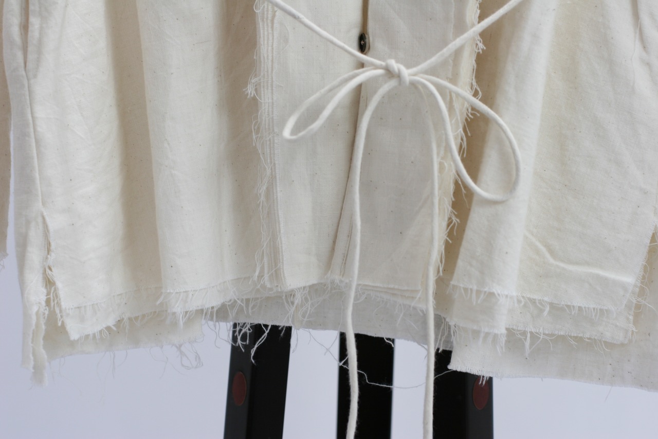 【GUPTIHA】Sobakasu Khadi Jacket / Natural（63408-096）