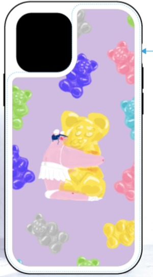 グミグミガール・ガラスケース