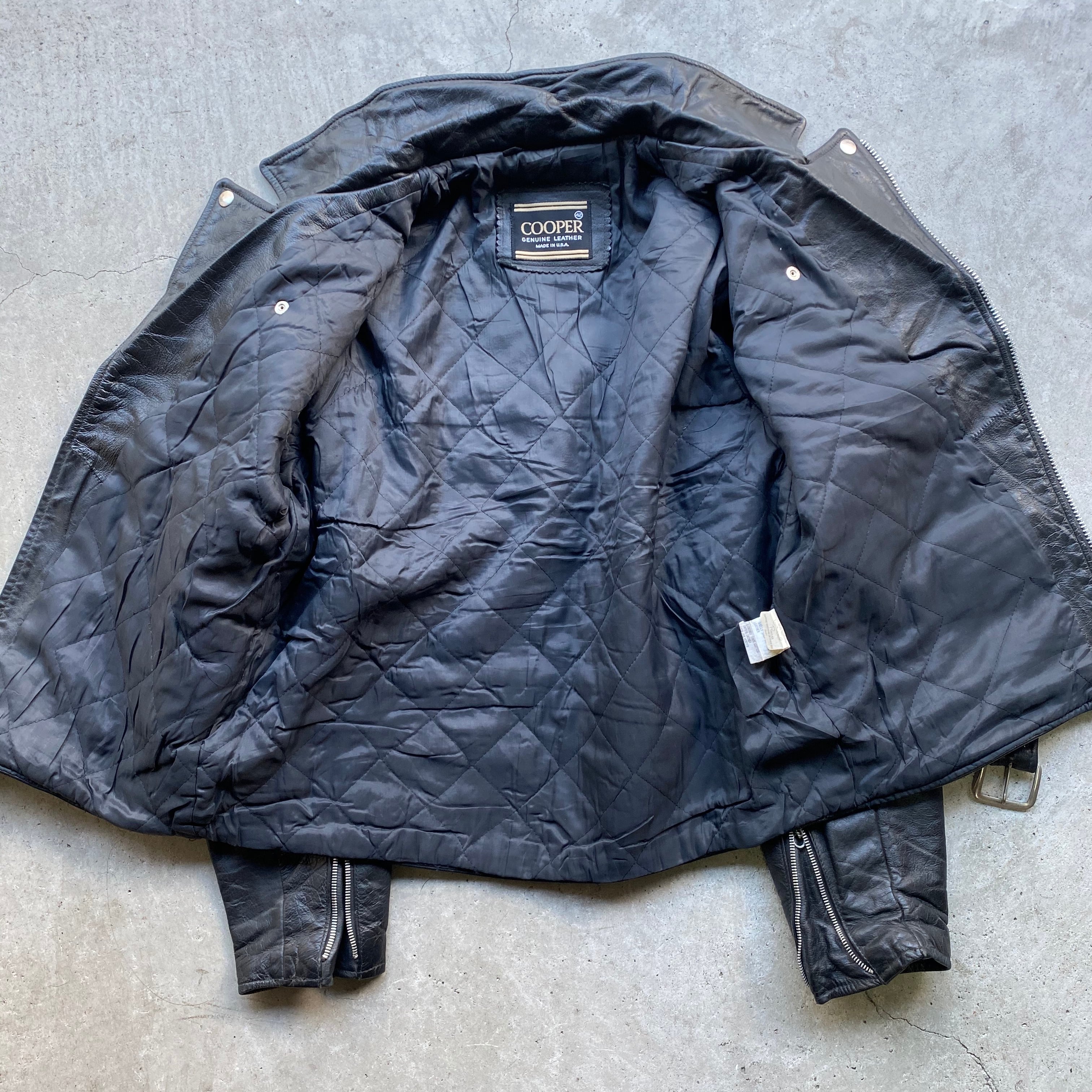 90年代 ビンテージ USA製 COOPER アメリカン ダブルライダース  