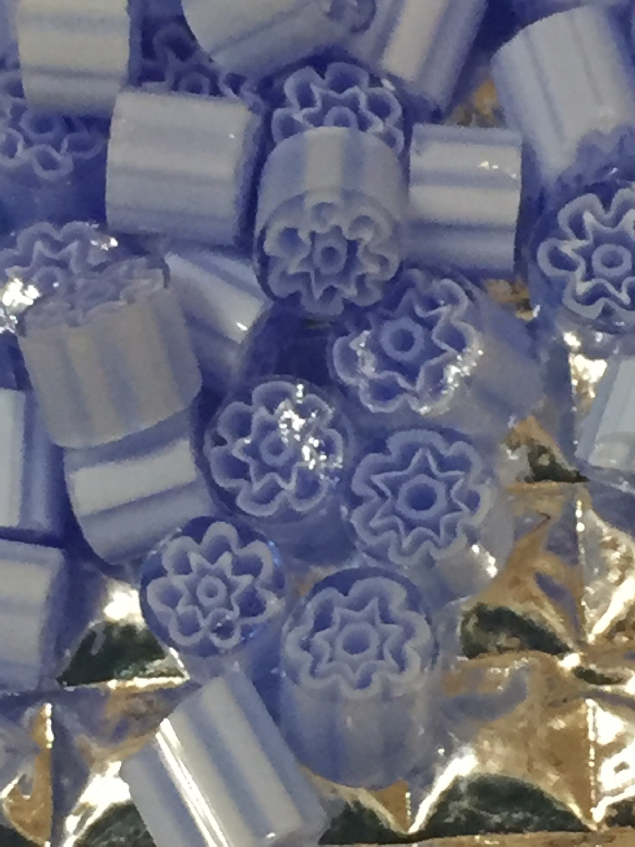 ミルフィオリ Hyacinth Blue  5～6㎜  30g
