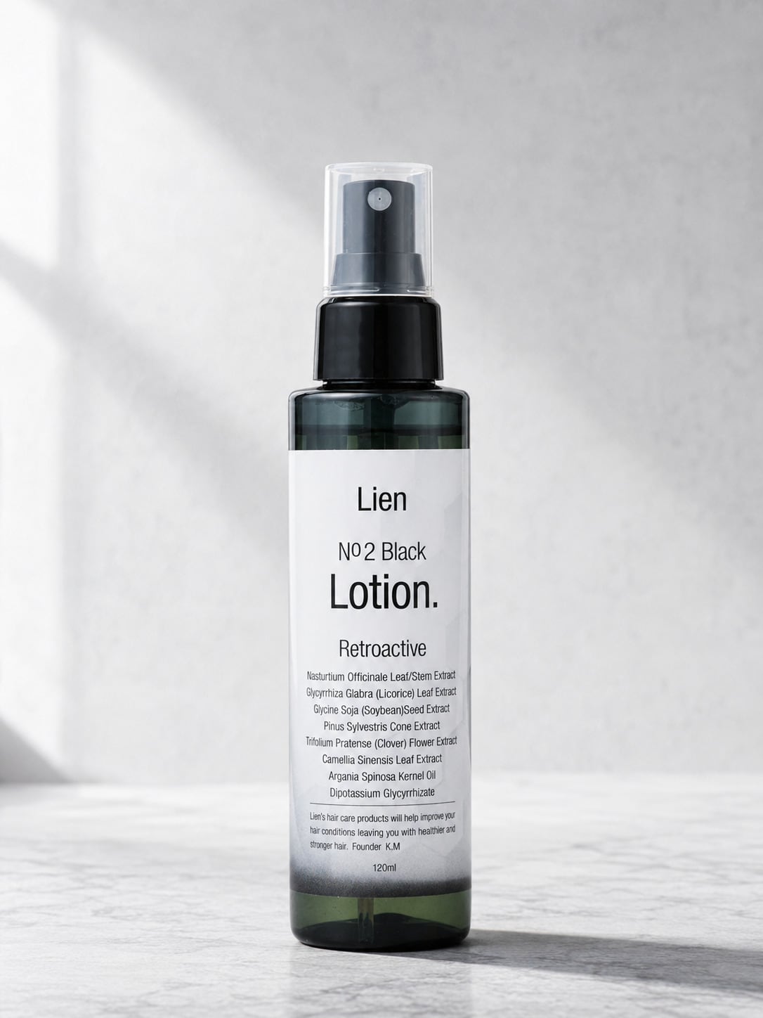 ル リアン No02 ブラックローション 120mL | DECENTAGE online store