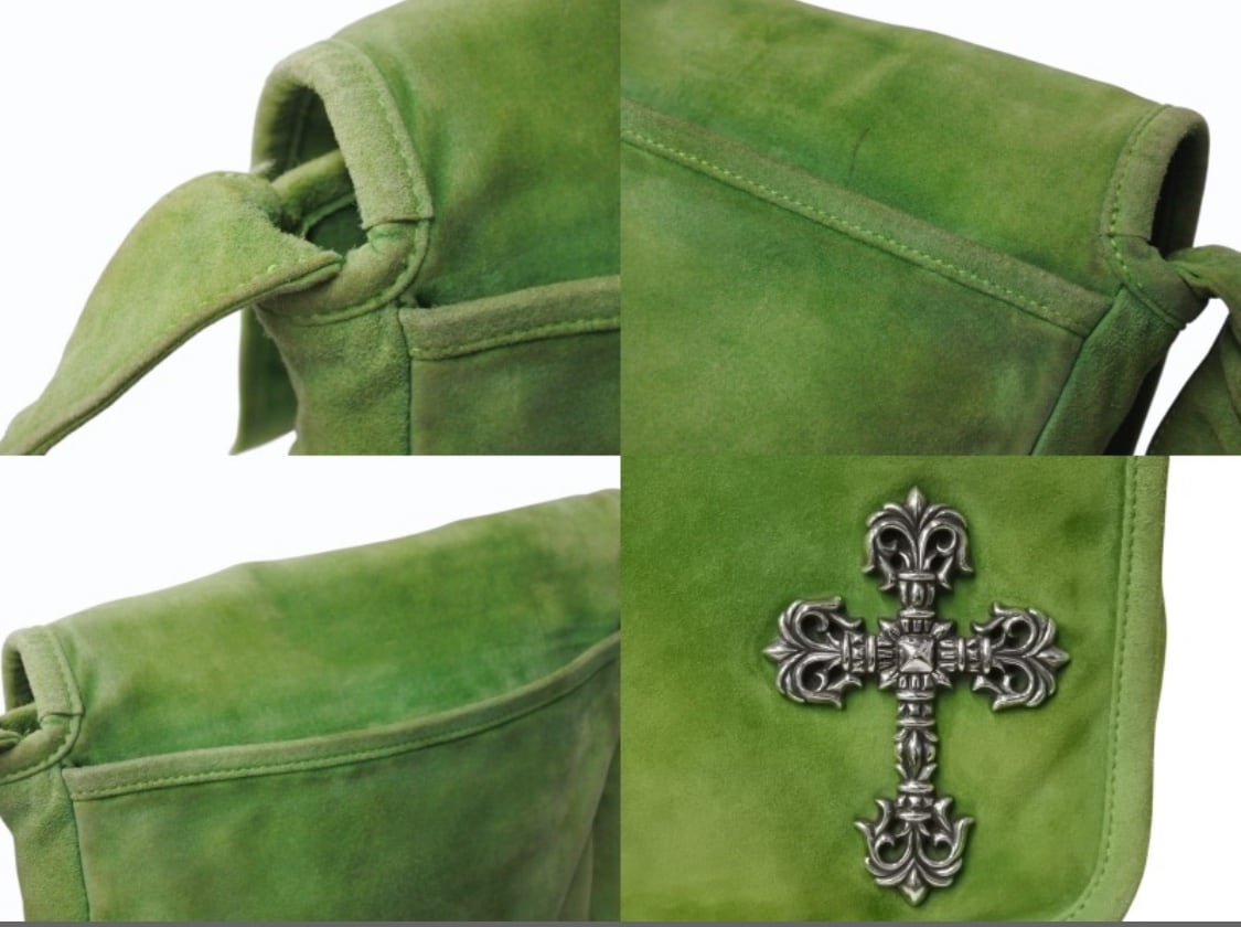 クロムハーツ　メールバック　ラージクロス CHROME HEARTS クロムハーツ（原本有） MAIL BAG LG CRS メールバッグ