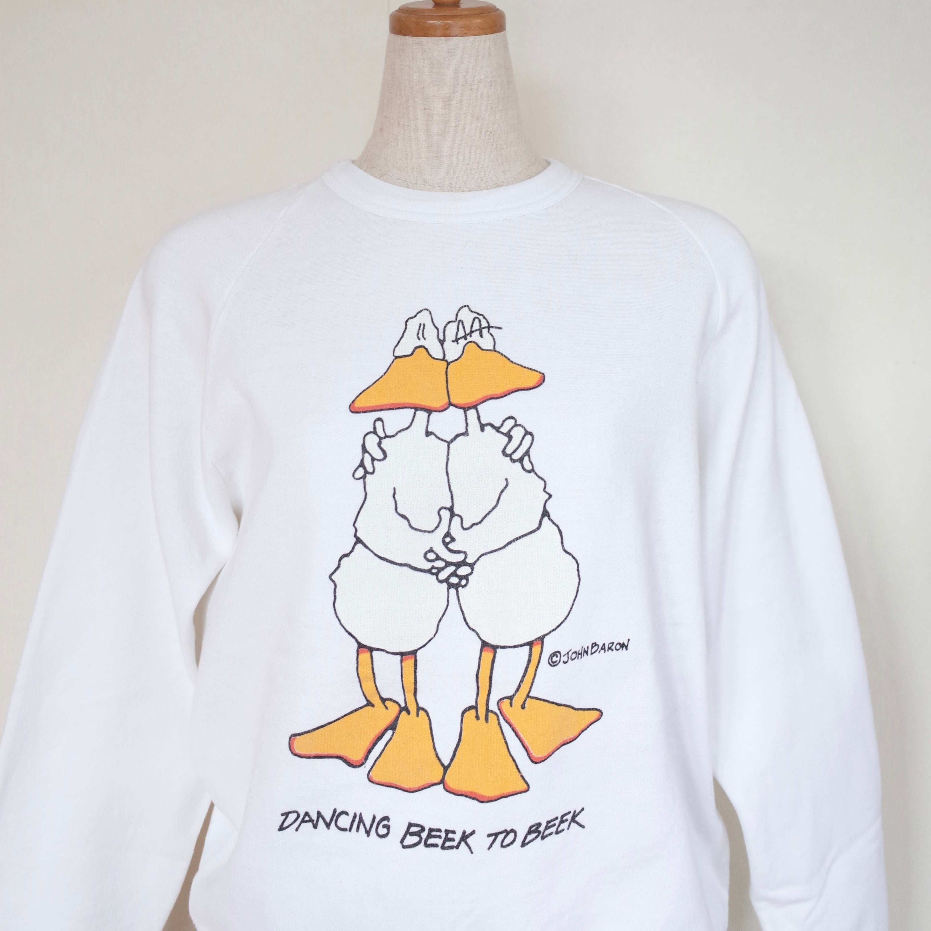 Duck print sweat