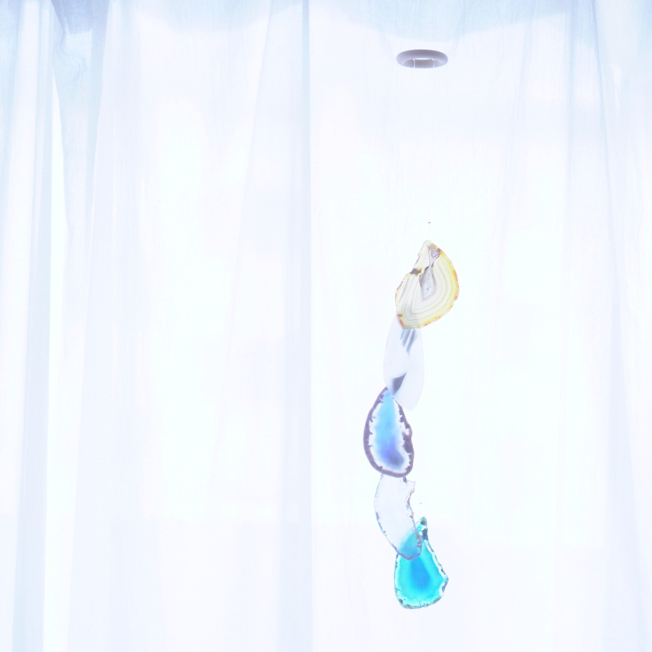 Cenote 02 - アゲートヒーリングチャイム / Agate Sun Catcher Wind Chime 192